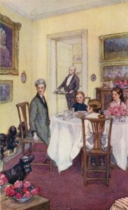 Escena de The Slowcoach, por Edward Verrall Lucas